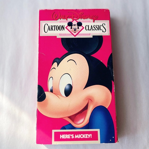 Walt Disney Cartoon Classics: Here’s Mickey! VHS - Tested - Picture 1 of 6